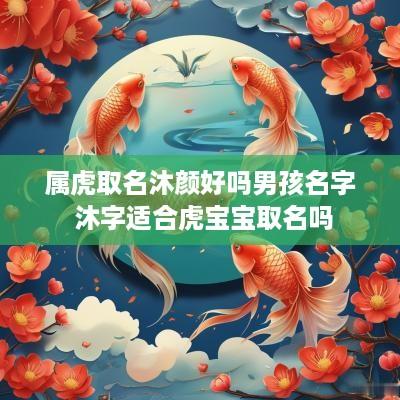 属虎取名沐颜好吗男孩名字 沐字适合虎宝宝取名吗