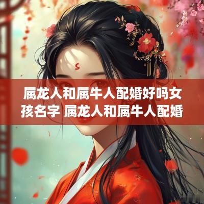 属龙人和属牛人配婚好吗女孩名字 属龙人和属牛人配婚好吗女孩名字怎么取