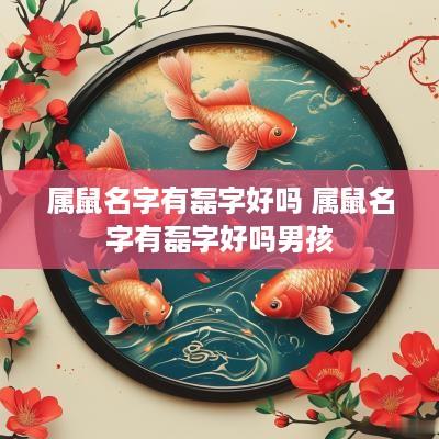属鼠名字有磊字好吗 属鼠名字有磊字好吗男孩