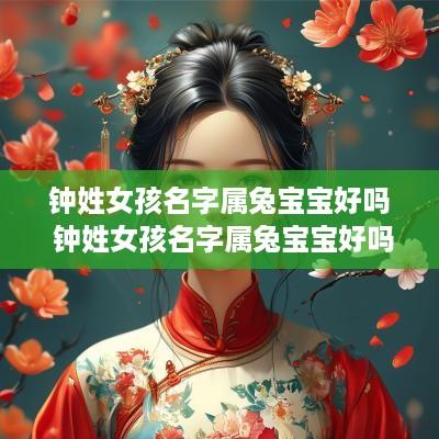 钟姓女孩名字属兔宝宝好吗 钟姓女孩名字属兔宝宝好吗怎么取