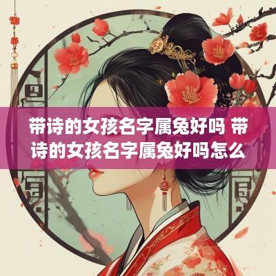 带诗的女孩名字属兔好吗 带诗的女孩名字属兔好吗怎么取