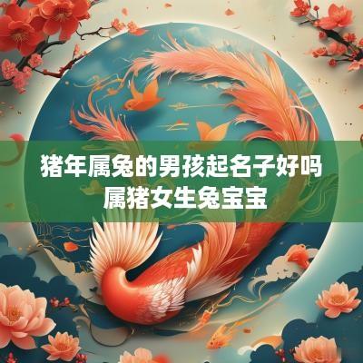 猪年属兔的男孩起名子好吗 属猪女生兔宝宝