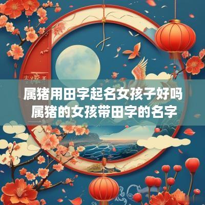 属猪用田字起名女孩子好吗 属猪的女孩带田字的名字