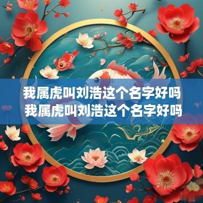 我属虎叫刘浩这个名字好吗 我属虎叫刘浩这个名字好吗怎么读
