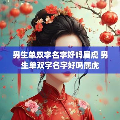 男生单双字名字好吗属虎 男生单双字名字好吗属虎