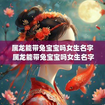 属龙能带兔宝宝吗女生名字 属龙能带兔宝宝吗女生名字叫什么