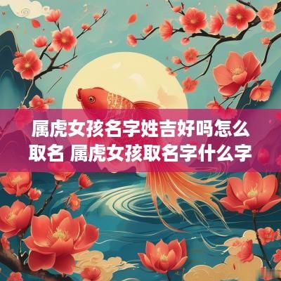属虎女孩名字姓吉好吗怎么取名 属虎女孩取名字什么字最好