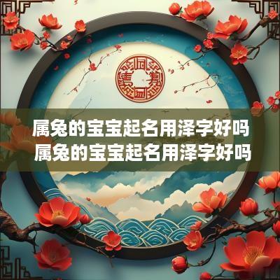 属兔的宝宝起名用泽字好吗 属兔的宝宝起名用泽字好吗男孩