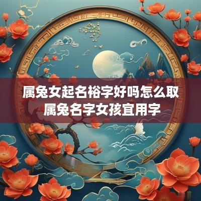 属兔女起名裕字好吗怎么取 属兔名字女孩宜用字