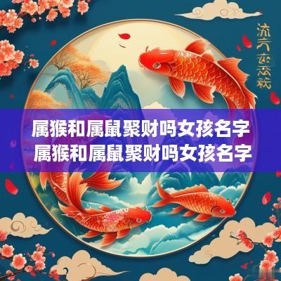 属猴和属鼠聚财吗女孩名字 属猴和属鼠聚财吗女孩名字大全