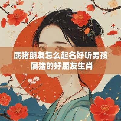 属猪朋友怎么起名好听男孩 属猪的好朋友生肖