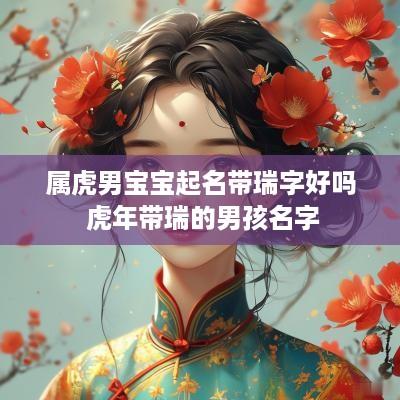 属虎男宝宝起名带瑞字好吗 蛇年带瑞的男孩名字