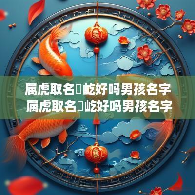 属虎取名璟屹好吗男孩名字 属虎取名璟屹好吗男孩名字大全