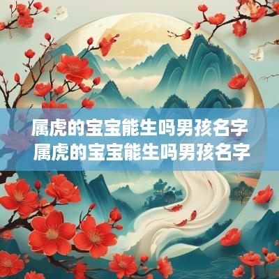 属虎的宝宝能生吗男孩名字 属虎的宝宝能生吗男孩名字大全