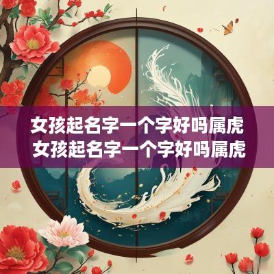 女孩起名字一个字好吗属虎 女孩起名字一个字好吗属虎的