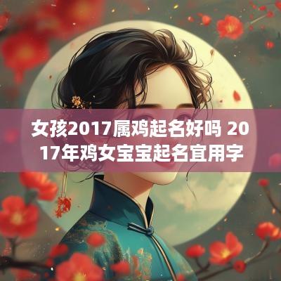 女孩2017属鸡起名好吗 2017年鸡女宝宝起名宜用字