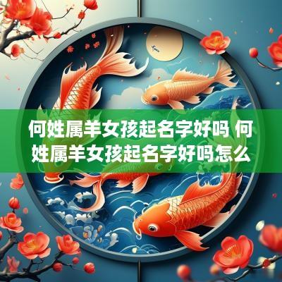 何姓属羊女孩起名字好吗 何姓属羊女孩起名字好吗怎么取