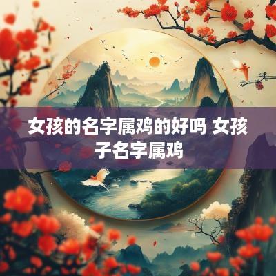 女孩的名字属鸡的好吗 女孩子名字属鸡