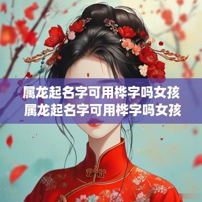 属龙起名字可用桦字吗女孩 属龙起名字可用桦字吗女孩子