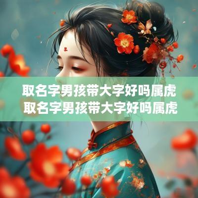 取名字男孩带大字好吗属虎 取名字男孩带大字好吗属虎的