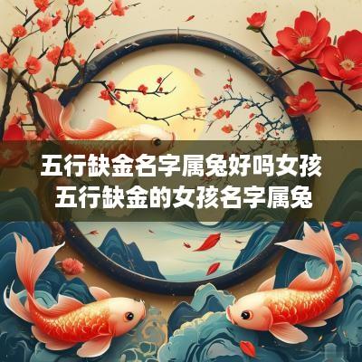五行缺金名字属兔好吗女孩 五行缺金的女孩名字属兔