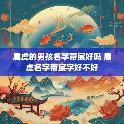 属虎的男孩名字带宸好吗 属虎名字带宸字好不好