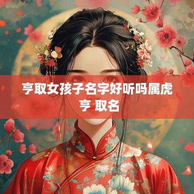亨取女孩子名字好听吗属虎 亨 取名