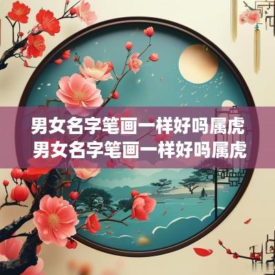 男女名字笔画一样好吗属虎 男女名字笔画一样好吗属虎的