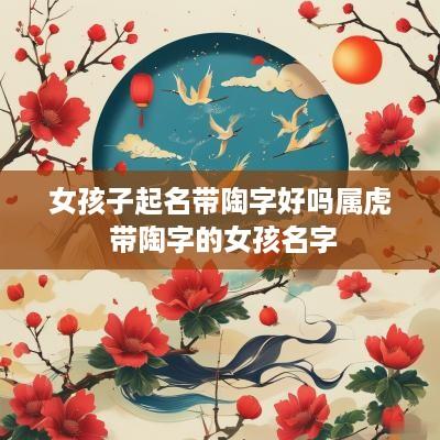 女孩子起名带陶字好吗属虎 带陶字的女孩名字