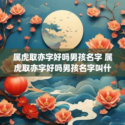 属虎取亦字好吗男孩名字 属虎取亦字好吗男孩名字叫什么
