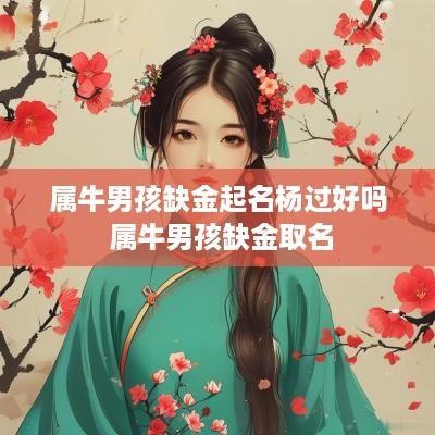 属牛男孩缺金起名杨过好吗 属牛男孩缺金取名