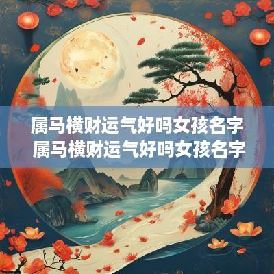 属马横财运气好吗女孩名字 属马横财运气好吗女孩名字叫什么