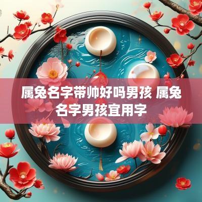 属兔名字带帅好吗男孩 属兔名字男孩宜用字