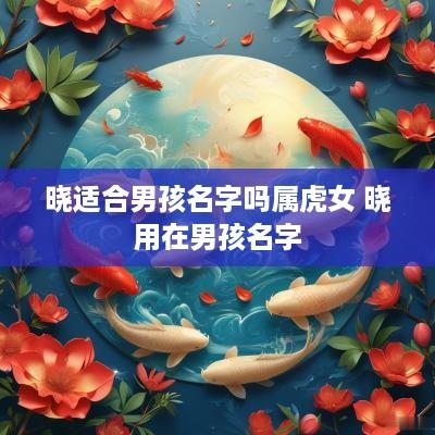 晓适合男孩名字吗属虎女 晓用在男孩名字
