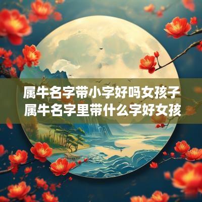 属牛名字带小字好吗女孩子 属牛名字里带什么字好女孩
