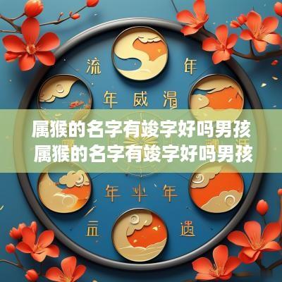 属猴的名字有竣字好吗男孩 属猴的名字有竣字好吗男孩怎么取
