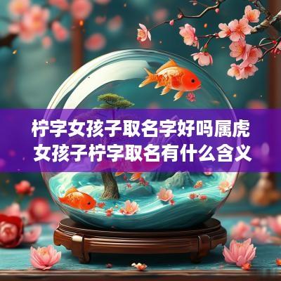 柠字女孩子取名字好吗属虎 女孩子柠字取名有什么含义