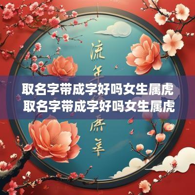 取名字带成字好吗女生属虎 取名字带成字好吗女生属虎的
