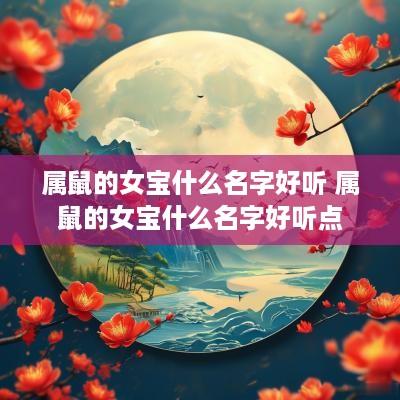 属鼠的女宝什么名字好听 属鼠的女宝什么名字好听点