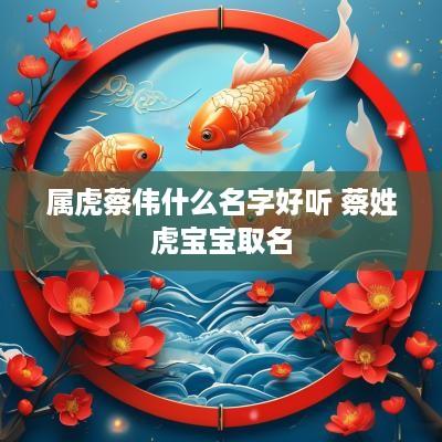 属虎蔡伟什么名字好听 蔡姓虎宝宝取名