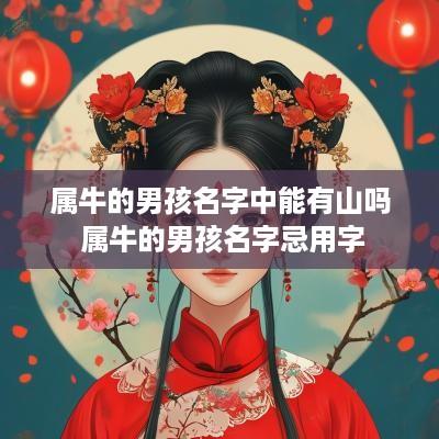属牛的男孩名字中能有山吗 属牛的男孩名字忌用字