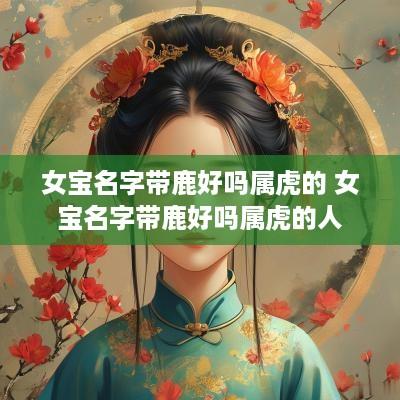 女宝名字带鹿好吗属虎的 女宝名字带鹿好吗属虎的人