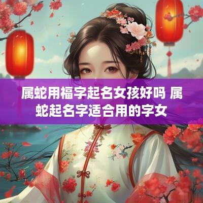属蛇用福字起名女孩好吗 属蛇起名字适合用的字女