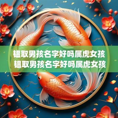 韫取男孩名字好吗属虎女孩 韫取男孩名字好吗属虎女孩取什么