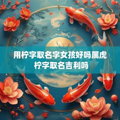 用柠字取名字女孩好吗属虎 柠字取名吉利吗