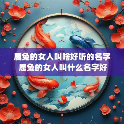 属兔的女人叫啥好听的名字 属兔的女人叫什么名字好
