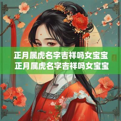 正月属虎名字吉祥吗女宝宝 正月属虎名字吉祥吗女宝宝取名