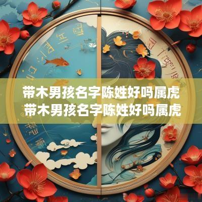 带木男孩名字陈姓好吗属虎 带木男孩名字陈姓好吗属虎的