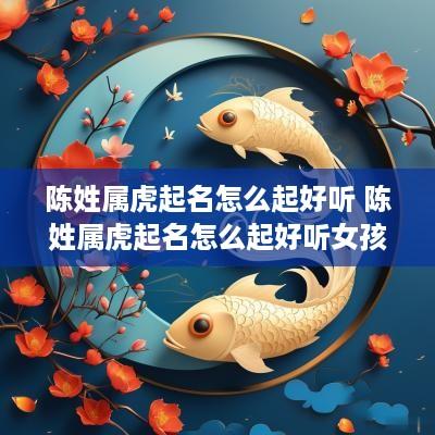 陈姓属虎起名怎么起好听 陈姓属虎起名怎么起好听女孩