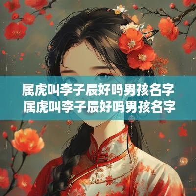 属虎叫李子辰好吗男孩名字 属虎叫李子辰好吗男孩名字怎么取
